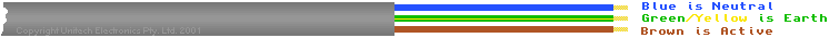 3 core 240V cable