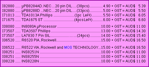 Obsolete - Hard to find semiconductors pricing