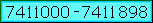 FAST TTL 7411000 thru to  7411898