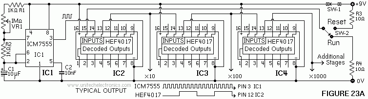 NE-555 Extended Timer