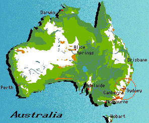 A Small Map of Australia
